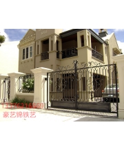 &nbsp;Wrought iron gates