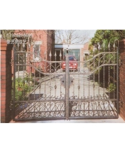Wrought iron gates