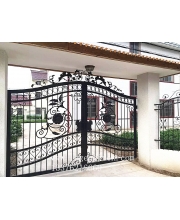 Wrought iron gates