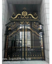Wrought iron gates