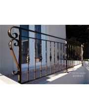 Wrought iron railings